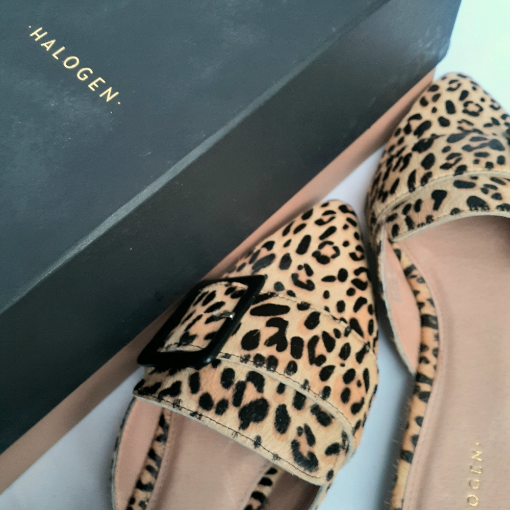 Halogen Elyssa Buckle Mule sandal